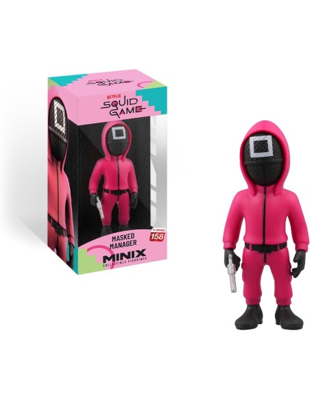 Figura Minix El Juego del Calamar S2 Guardia Enmascarado Cuadrado Modelo 158