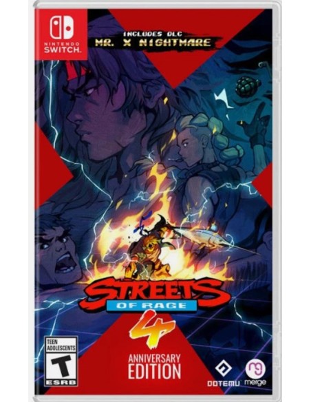 Juego Streets of Rage 4 Anniversary Edition para Nintendo Switch