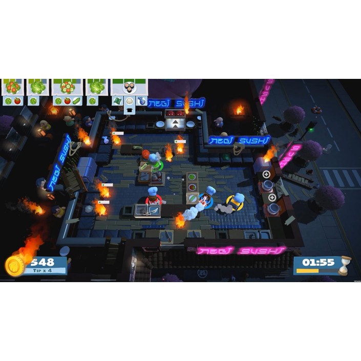 Juego Overcooked! y Overcooked 2 para Nintendo...