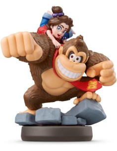 Figura Nintendo Amiibo Donkey Kong y Pauline