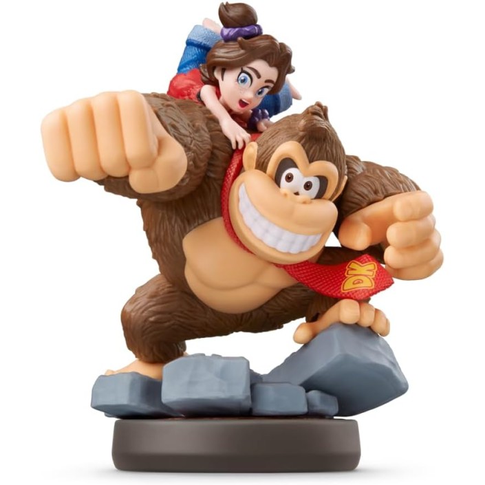 Figura Nintendo Amiibo Donkey Kong y Pauline