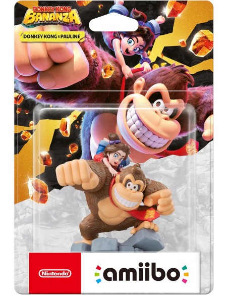 Figura Nintendo Amiibo Donkey Kong y Pauline