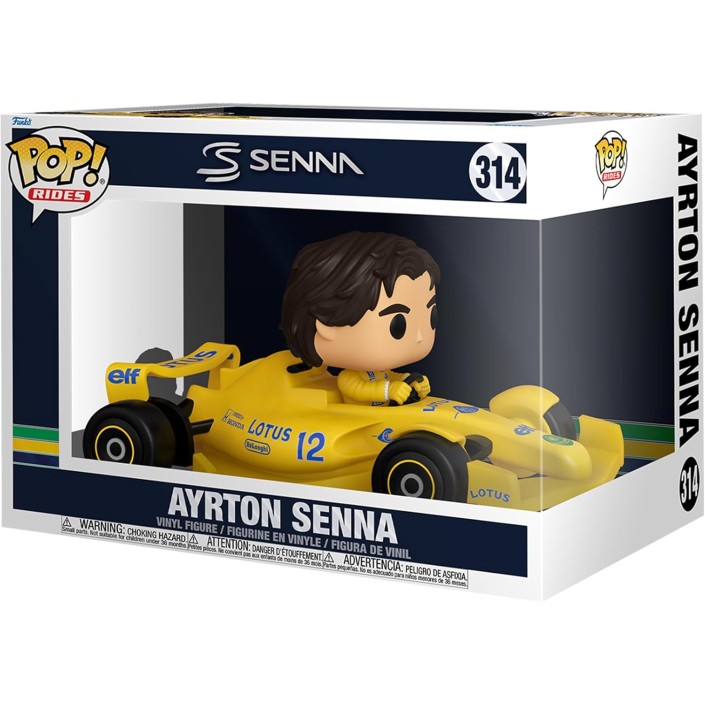 Figura Funko Pop! Rides Ayrton Senna Modelo 314...