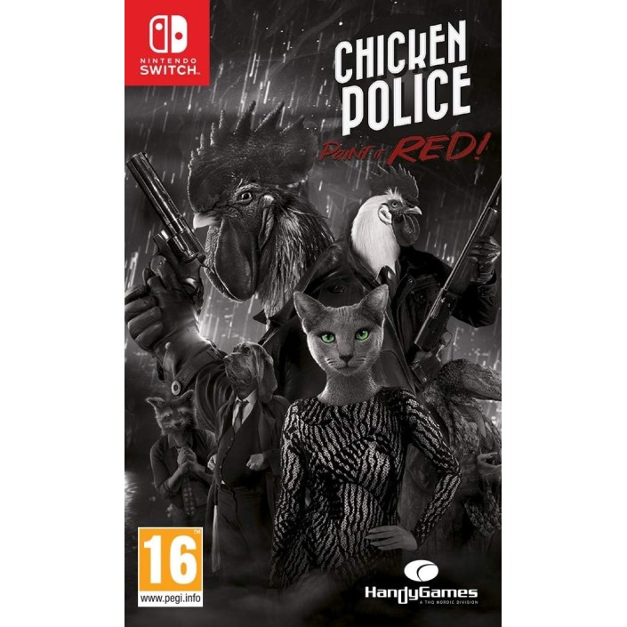 Juego Chicken Police Paint it Red para Nintendo...