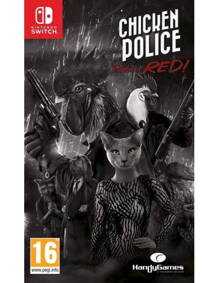 Juego Chicken Police Paint it Red para Nintendo Switch