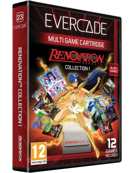 Cartucho con Juegos RTR Blaze Renovation Collection 1 para Videoconsola Evercade