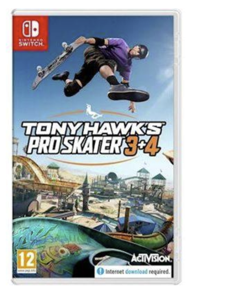 Juego Tony Hawk's Pro Skater 3 + 4  para Nintendo Switch