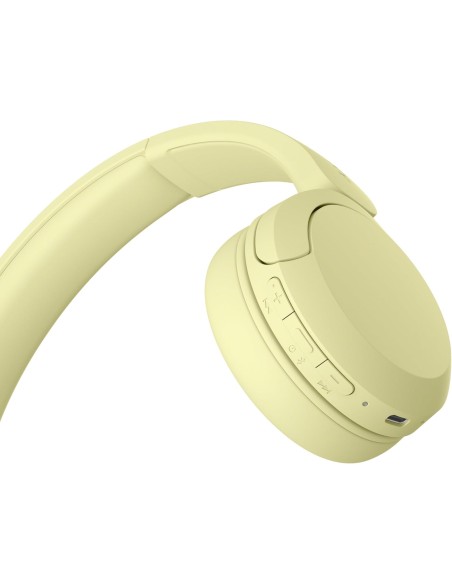 Auriculares Inalámbricos Sony WH-CH520 Color Amarillo