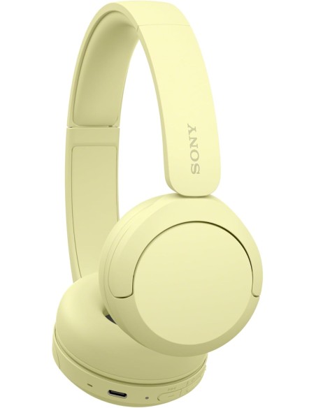 Auriculares Inalámbricos Sony WH-CH520 Color Amarillo