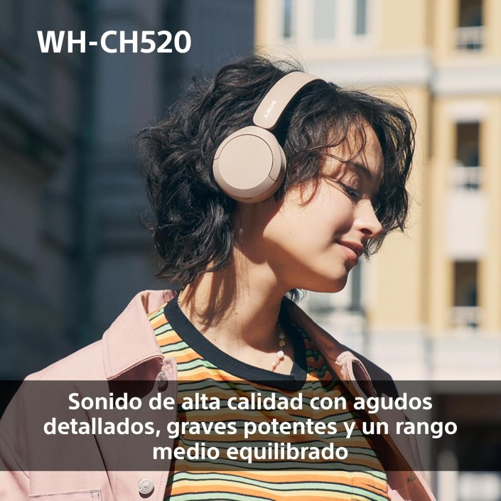 Auriculares Inalámbricos Sony WH-CH520 Color...