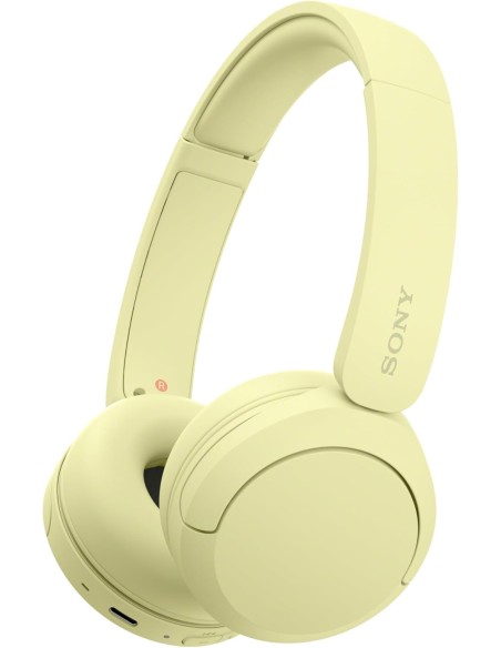 Auriculares Inalámbricos Sony WH-CH520 Color Amarillo