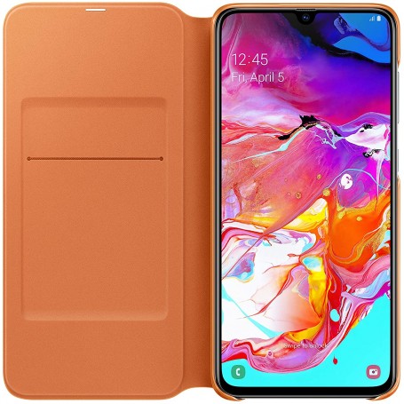Funda Para Samsung Galaxy A70 Wallet Cover Blanco EF-WA705PW