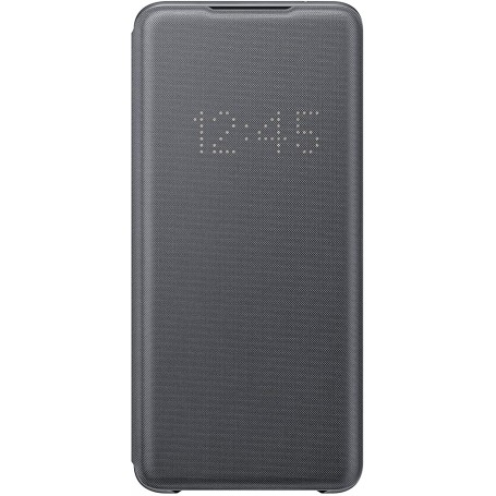 Funda Samsung para Galaxy S20 Ultra Led View Gris Modelo EF-NG988PJ Nuevo