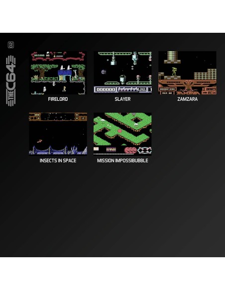 Cartucho con Juegos Blaze C64 Collection 2 para Videoconsola Evercade