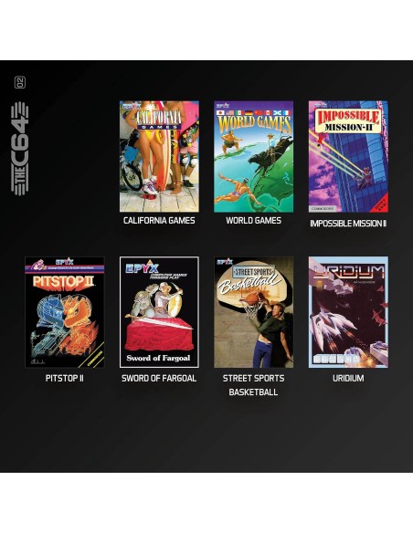 Cartucho con Juegos Blaze C64 Collection 2 para Videoconsola Evercade