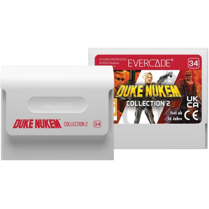 Cartucho con Juegos Duke Nukem Collection 2...