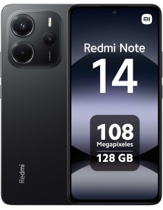 Xiaomi Redmi Note 14 de 6.67" 6 + 128Gb 4G y 6GB Negro...
