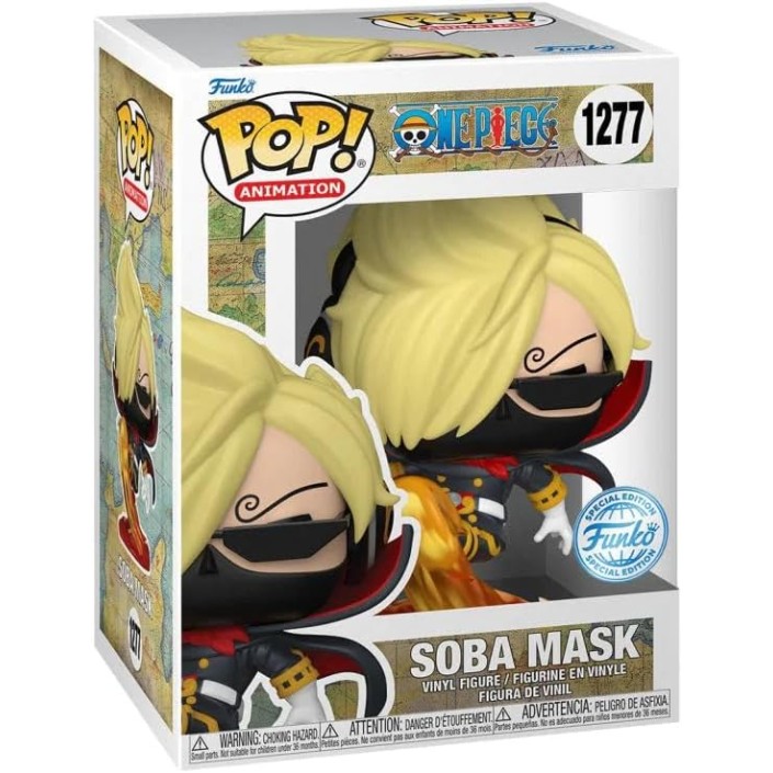 Figura Funko Pop! Animación One Piece Soba Mask...