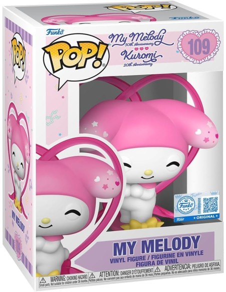 Figura Funko Pop! My Melody 50 Aniversario My Melody Modelo 109 | 87213
