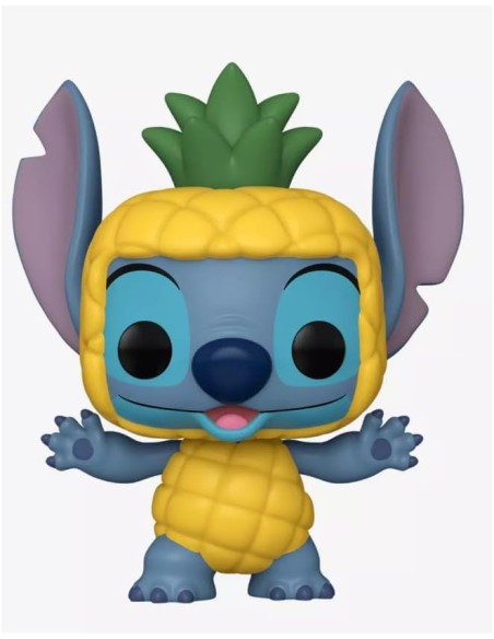 Figura Funko Pop! Disney Lilo y Stitch Stitch como Piña Modelo 1570 | 87208 Perfumado