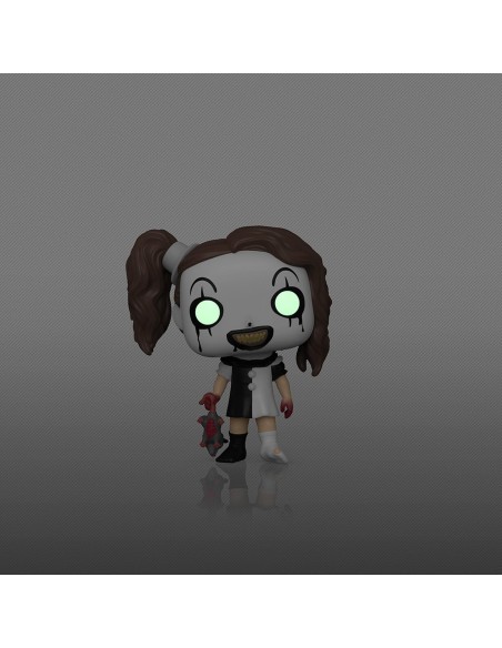 Figura Funko Pop! Películas Terrifier Little Pale Girl Modelo 1749 | 84459 Edición Especial Brilla en la Oscuridad