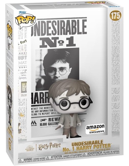 Figura Funko Pop! Cover Undesirable Nº 1 Harry Potter Modelo 175 | 81688