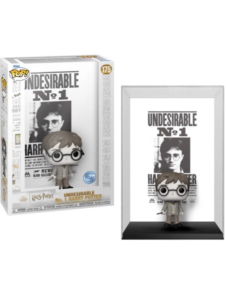 Figura Funko Pop! Cover Undesirable Nº 1 Harry Potter Modelo 175 | 81688