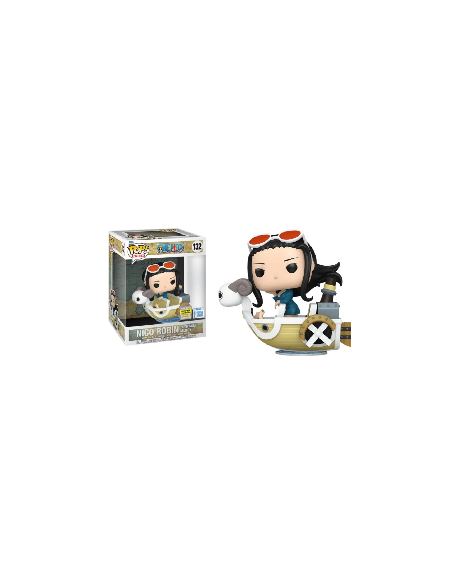 Figura Funko Pop! Rides One Piece Nico Robin ccon Mini Merry II Modelo 132 | 87942