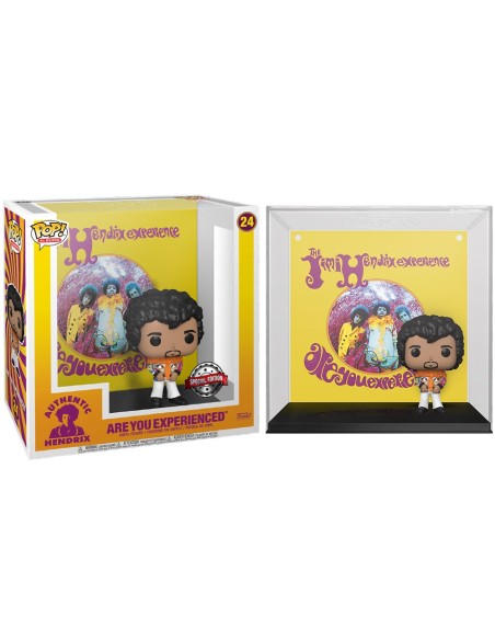 Figura Funko Pop! Albums Jimi Hendrix Are You Experienced Modelo 24 | 58899 Edición Especial
