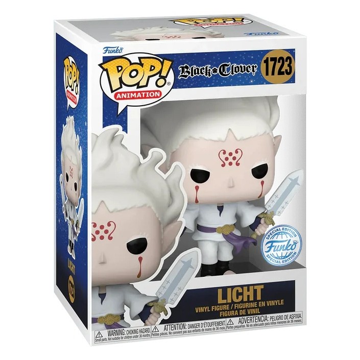 Figura Funko Pop! Animación Black Clover Licht...