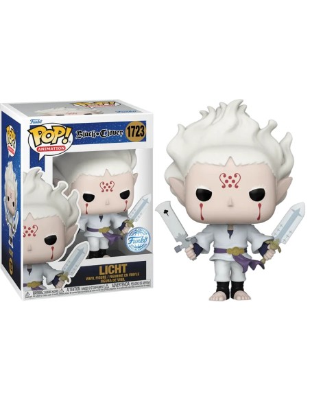 Figura Funko Pop! Animación Black Clover Licht Modelo 1723 | 81674 Edición Especial