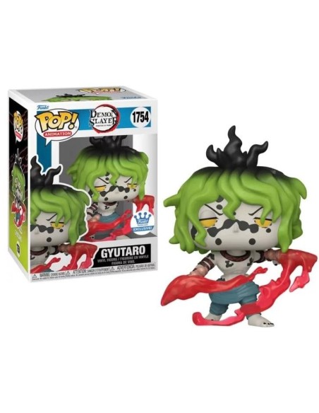Figura Funko Pop! Animación Demon Slayer Gyutaro Modelo 1754 | 82448 Edición Especial