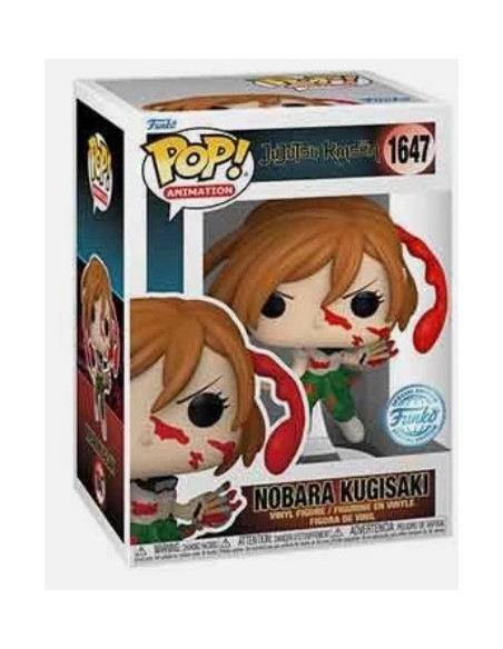 Figura Funko Pop! Animación Jujutsu Kaisen Nobara Kugisaki Modelo 1647 | 81680 Edición Especial