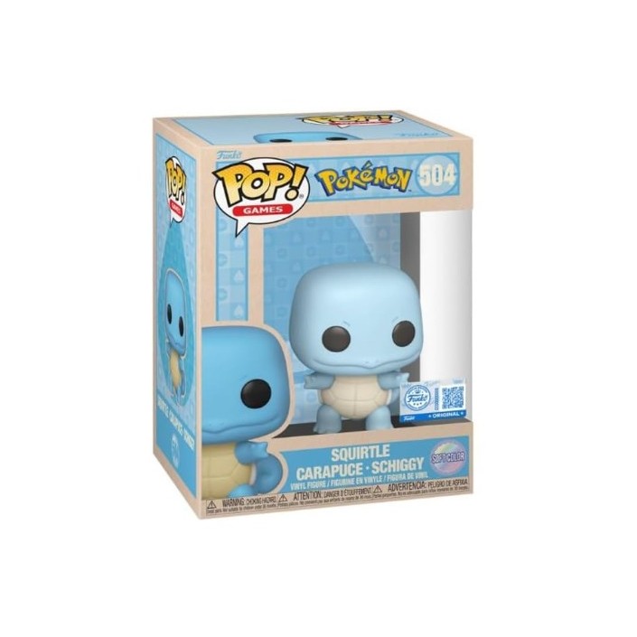 Figura Funko Pop! Juegos Pokemon Squirtle...