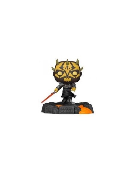 Figura Funko Pop! Star Wars Red Saber Series Volume 1 Savage Opress Modelo 521 | 63295 Edición Especial Brilla en la oscuridad
