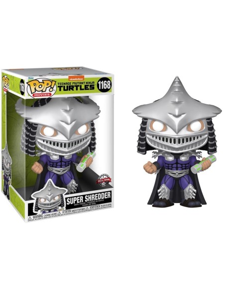 Figura Funko Pop! Nickelodeon Teenage Mutant Tortugas Ninja Super Shredder Modelo 1168 | 58835 Gigante 25 cms Edición Especial