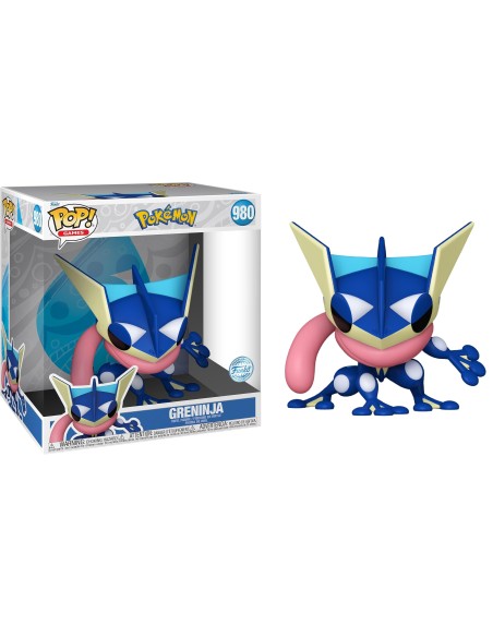 Figura Funko Pop! Juegos Pokemon Greninja Modelo 980 | 73979 Gigante 25 cms Edición Especial