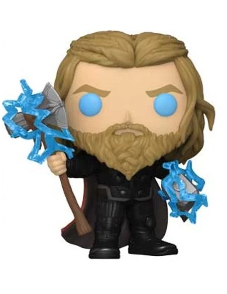 Figura Funko Pop! Marvel Avengers Thor Modelo 1117 | 64906 Chase Edición Especial Brilla en la Oscuridad