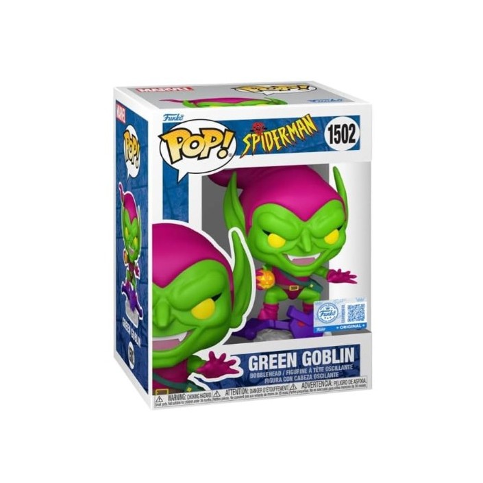 Figura Funko Pop! Marvel Spider-Man Green...