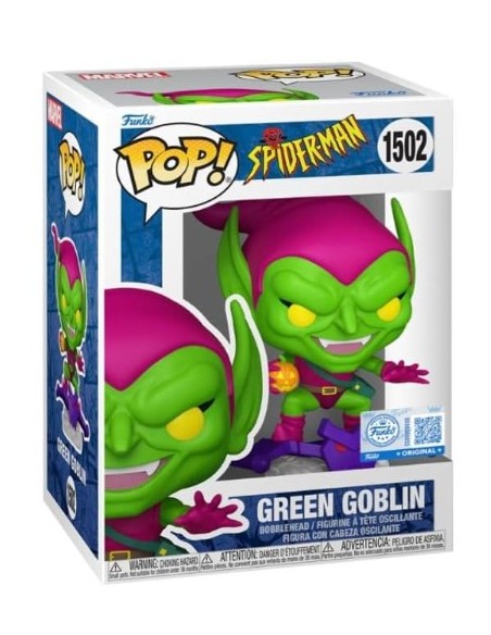 Figura Funko Pop! Marvel Spider-Man Green Goblin Modelo 1502 | 85187 Edición Especial