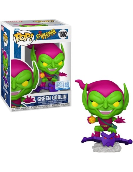 Figura Funko Pop! Marvel Spider-Man Green Goblin Modelo 1502 | 85187 Edición Especial