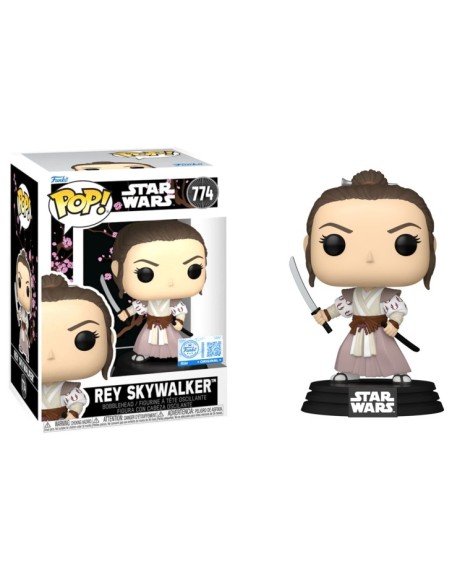 Figura Funko Pop! Star Wars Rey Skywalker Modelo 774 | 85190 Edición Especial