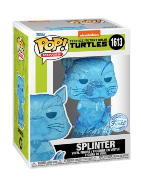 Figura Funko Pop! Nickelodeon Teenage Mutant Tortugas Ninja Splinter Modelo 1613 | 78652 Edición Especial