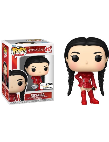 Figura Funko Pop! Rocks Rosalía Modelo 417 Diamond Collection | 78032 Edición Exclusiva