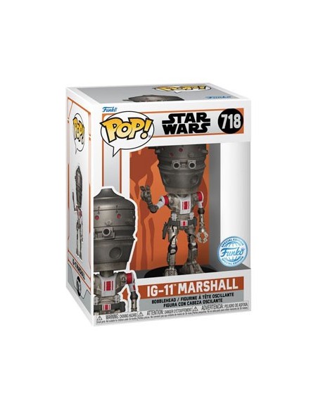 Figura Funko Pop! Star Wars IG - 11 Marshall Modelo 718 | 78342 Edición Especial
