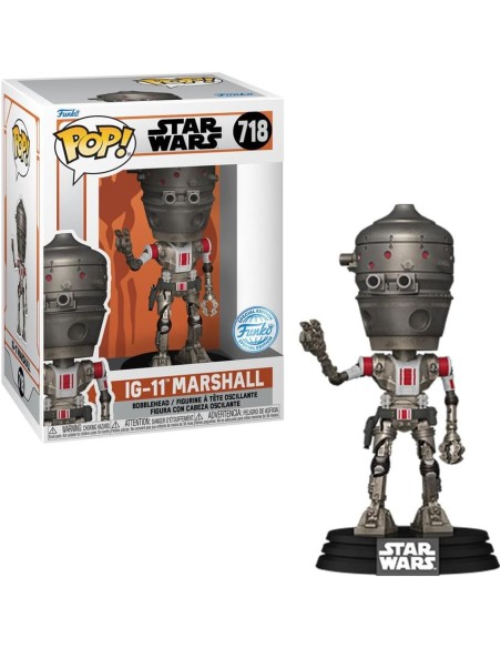 Figura Funko Pop! Star Wars IG - 11 Marshall Modelo 718 | 78342 Edición Especial