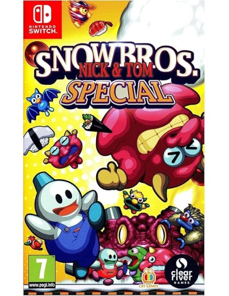Juego Snow Bros Nick & Tom Special Para Nintendo Switch | Outlet Caja Abierta