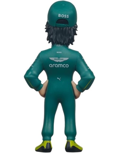 Figura Minix Formula 1 Aston Martin Fernando Alonso Modelo 107