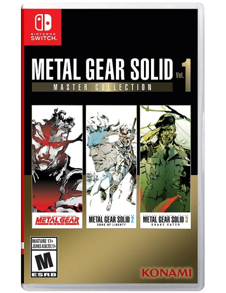 Juego Metal Gear Solid: Master Collection Vol 1 Para Nintendo Switch