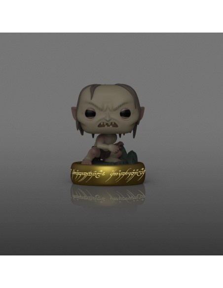 Figura Funko Pop! Plus Películas El Señor de los Anillos Gollum Modelo 1831 | 86429 | Brilla en la Oscuridad